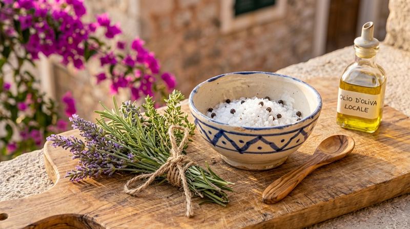 Erbe dal giardino