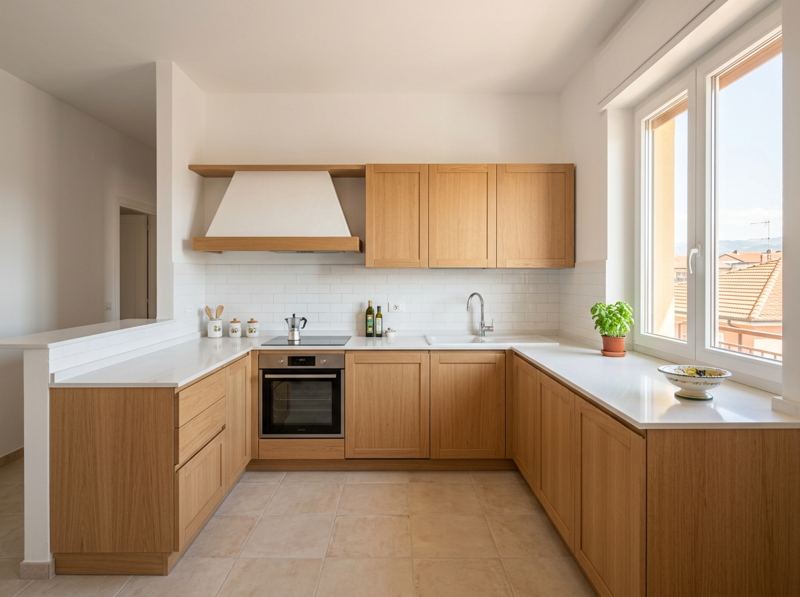 La cucina dopo il lavoro